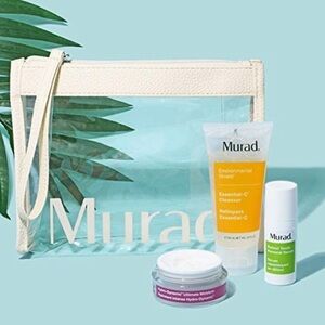 Murad travel MVP set skincare retinol serm vitamin c cleanser intense moisture